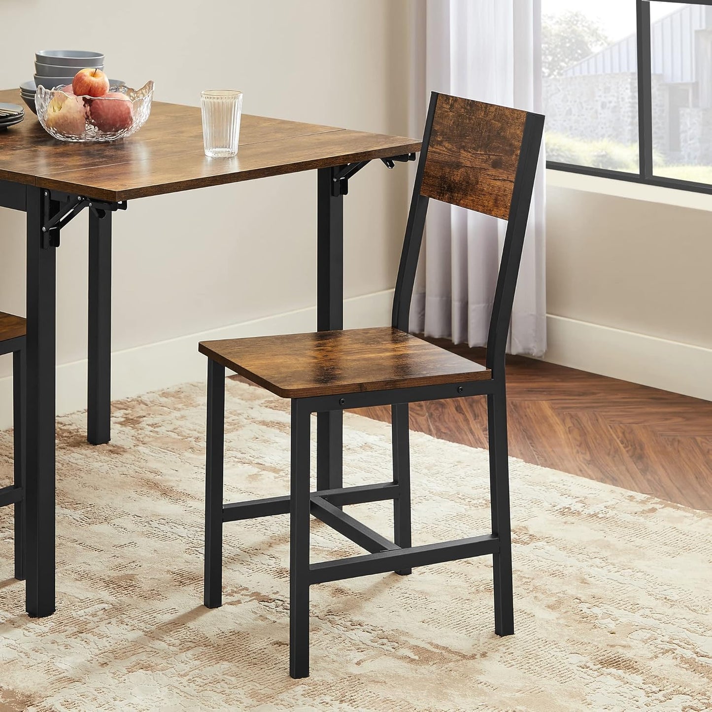 VASAGLE Set of 2 Dining Chair LDC092B01V1