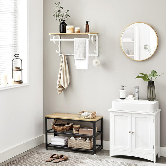 VASAGLE Wall Mounted Coat Rack LCR11WY