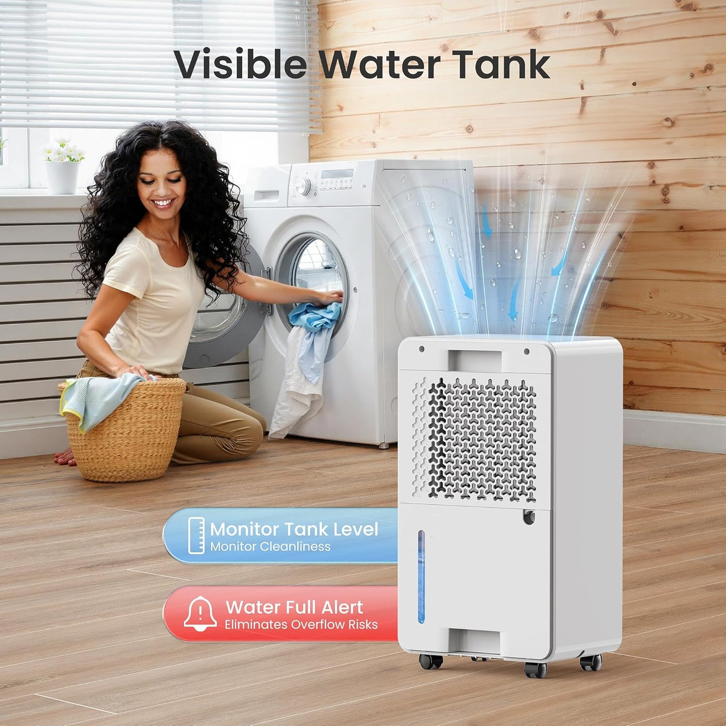 CHIVALZ Dehumidifier with Automatic Defrosting