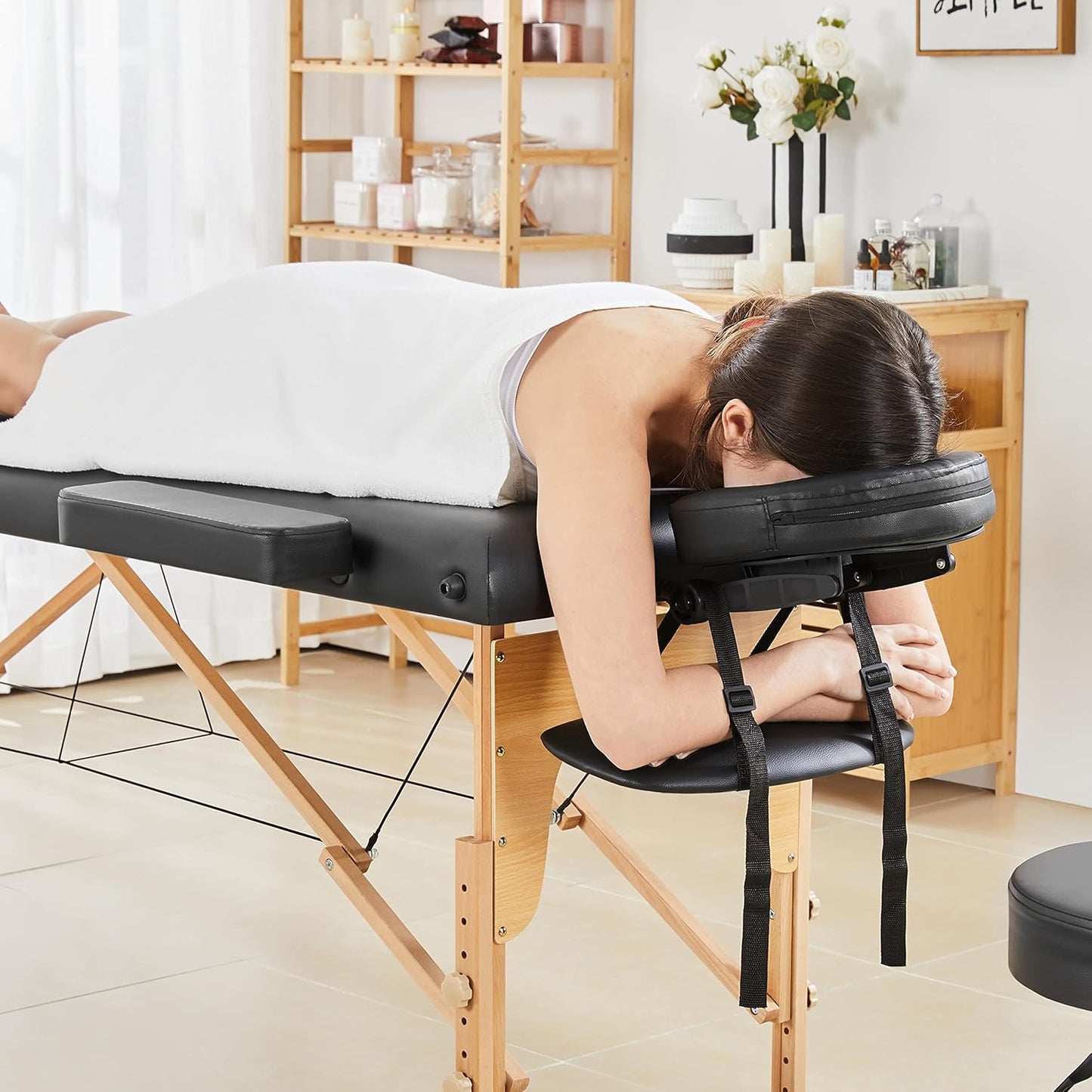Yaheetech Portable Massage Table (z_mst003blk)