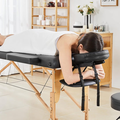 Yaheetech Portable Massage Table (z_mst003blk)