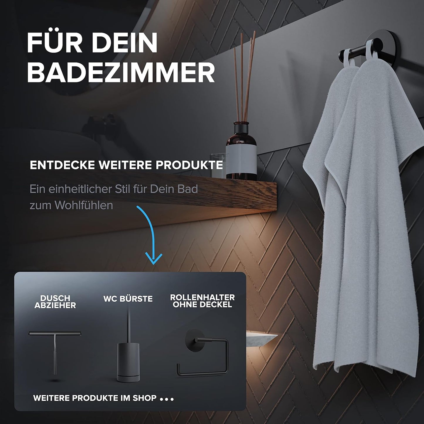 Double Towel Hook