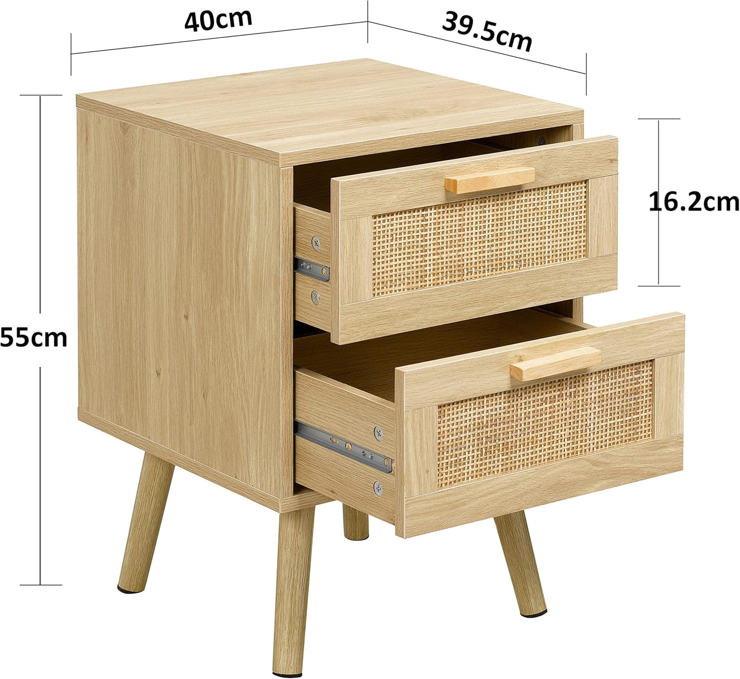Rattan Side Table