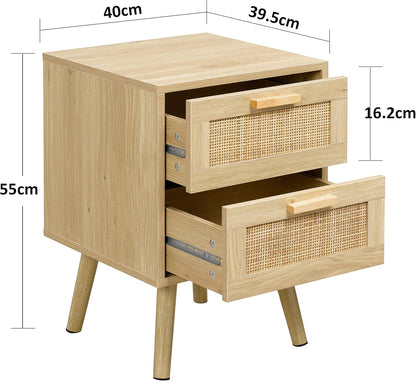 Rattan Side Table