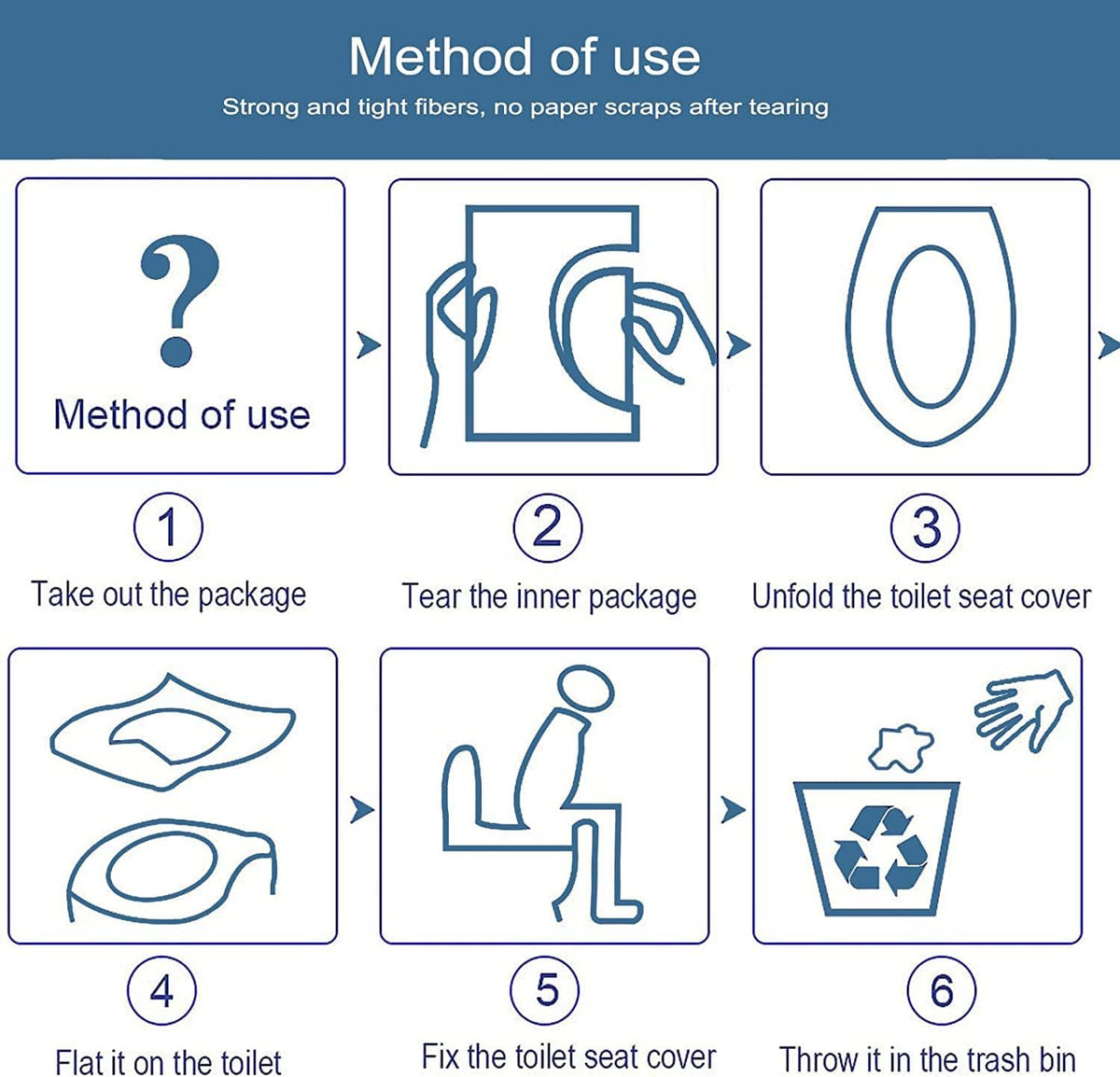 Disposable Toilet Seat Covers