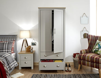 Furniture Wardrobe with 2 Drawers,