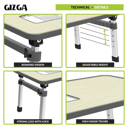 Multi-Purpose Laptop Table with Cooling Fan