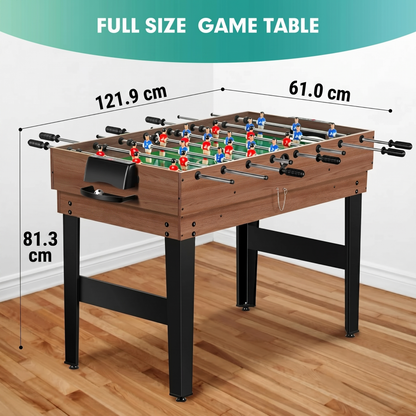 12-in-1 Combo Game Table Multi-Game Set with Accessories