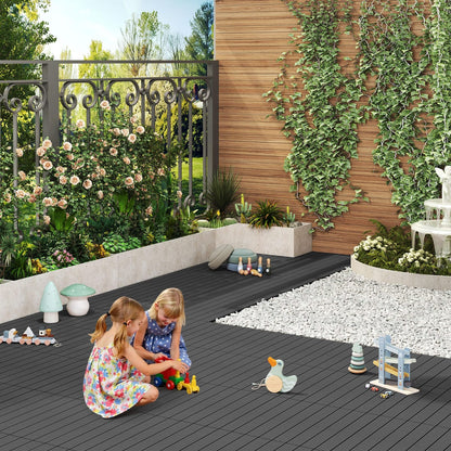Set Of 11 WPC Composite Decking Boards