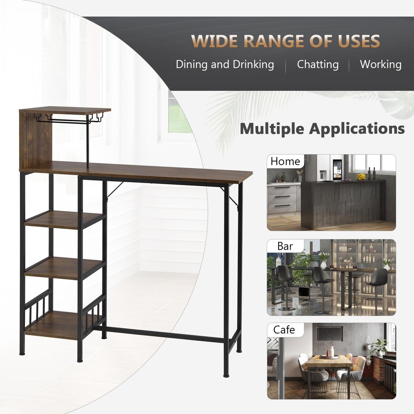 WOLTU Bar Table