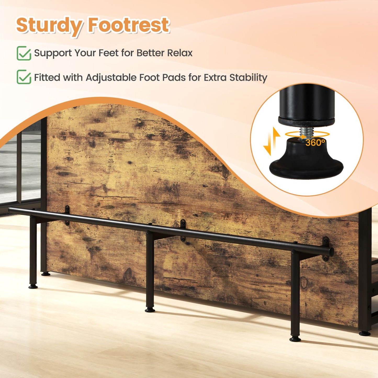 Costway Industrial Home Bar Unit