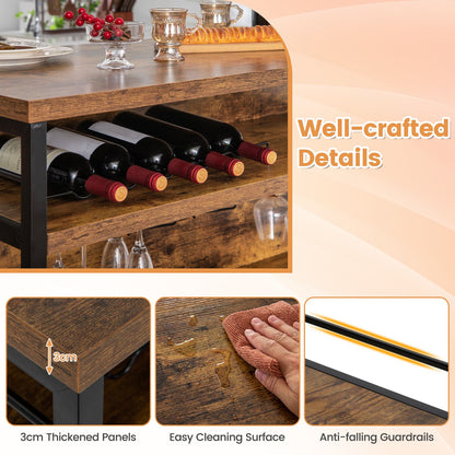 Costway Industrial Home Bar Unit