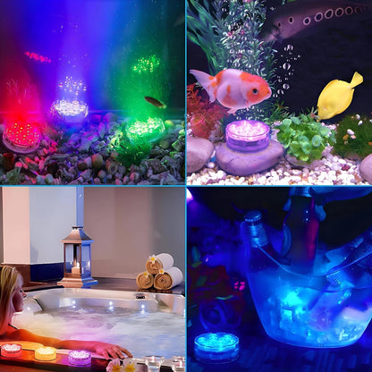 LED Underwater Lighting with Remote Control,