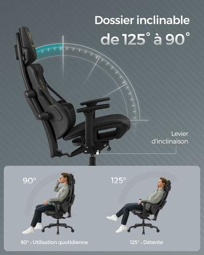 SONGMICS Adjustable Gaming Chair