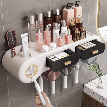 wall-mounted automatic toothpaste dispenser