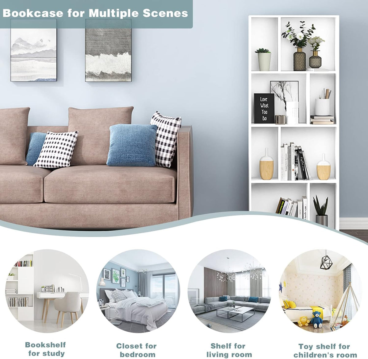 WOLTU Bookcase