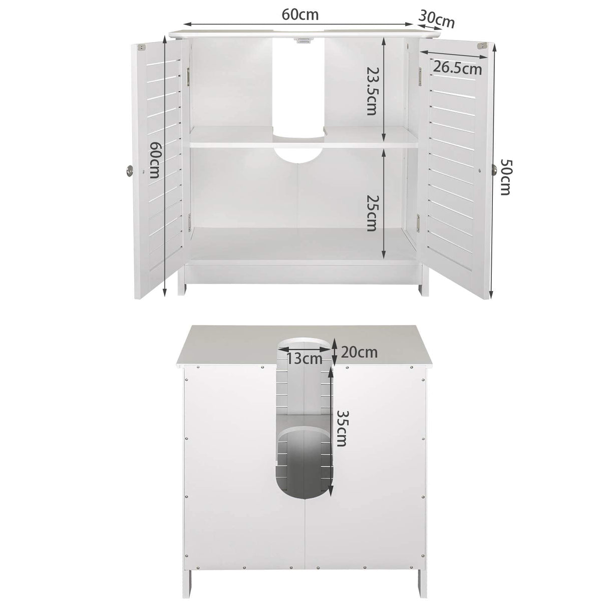 Under Sink Cabinet Storage
