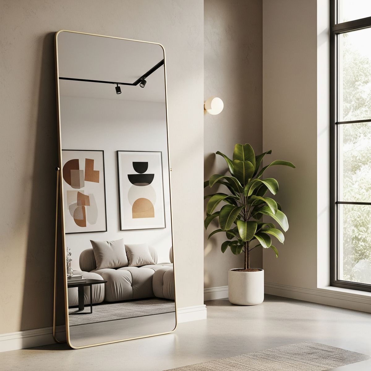 Large Rectangle Mirror