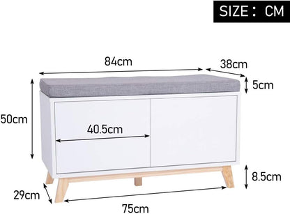 Wooden Shoe Bench