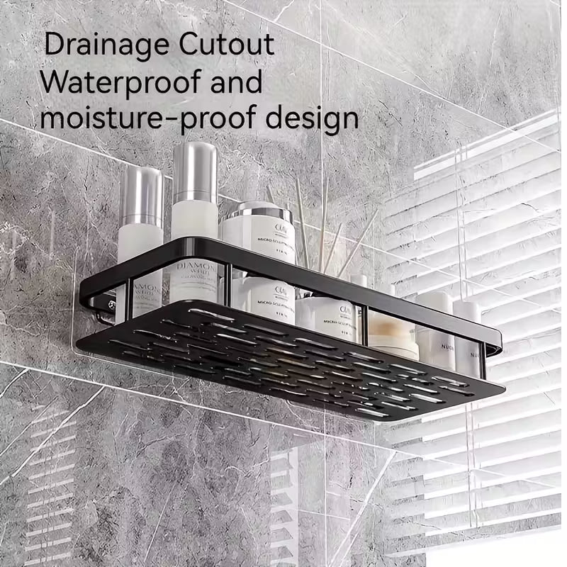 Wall-Mounted Bathroom Shelf