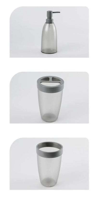 Modern 6-Piece Bathroom Accessory Set