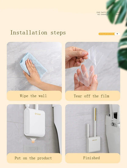 Wall Mounted Toilet Brush