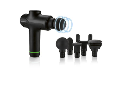 Switch On Massage gun with 5 different tips