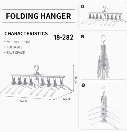 8 Hook Clothes Hanger