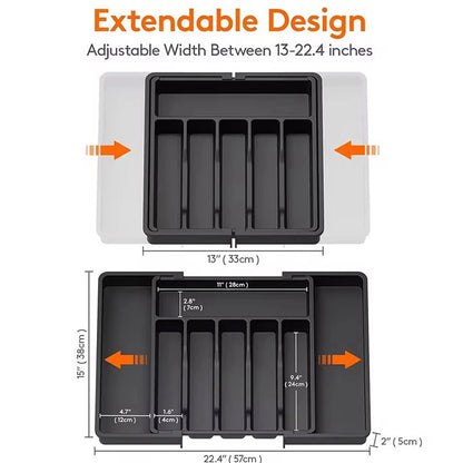 Expandable Cutlery Drawer Organizer