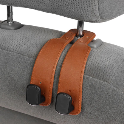 Double headrest hook