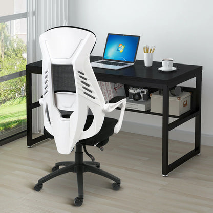 Ergonomic Black Mesh Office Chair with Headrest