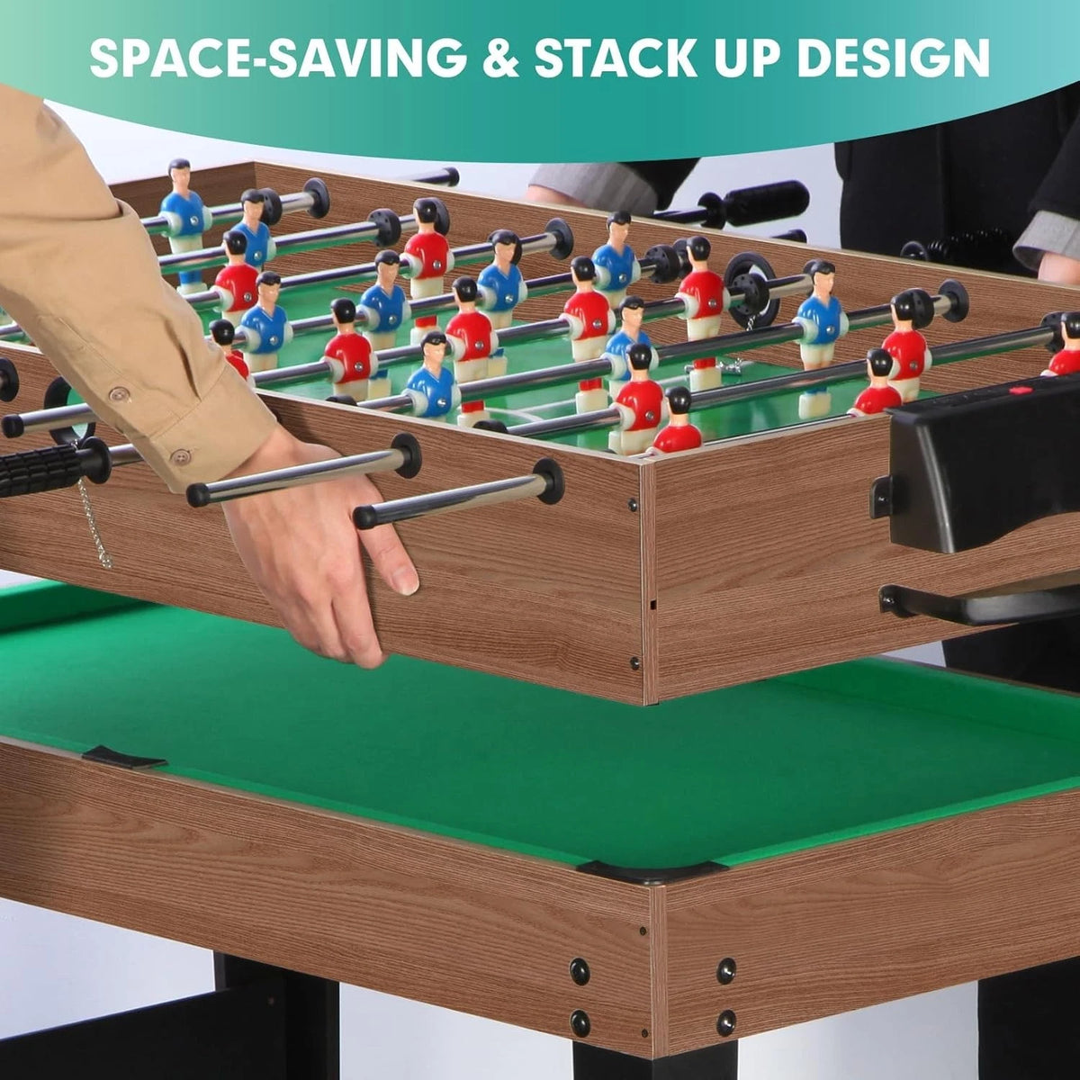 12-in-1 Combo Game Table Multi-Game Set with Accessories