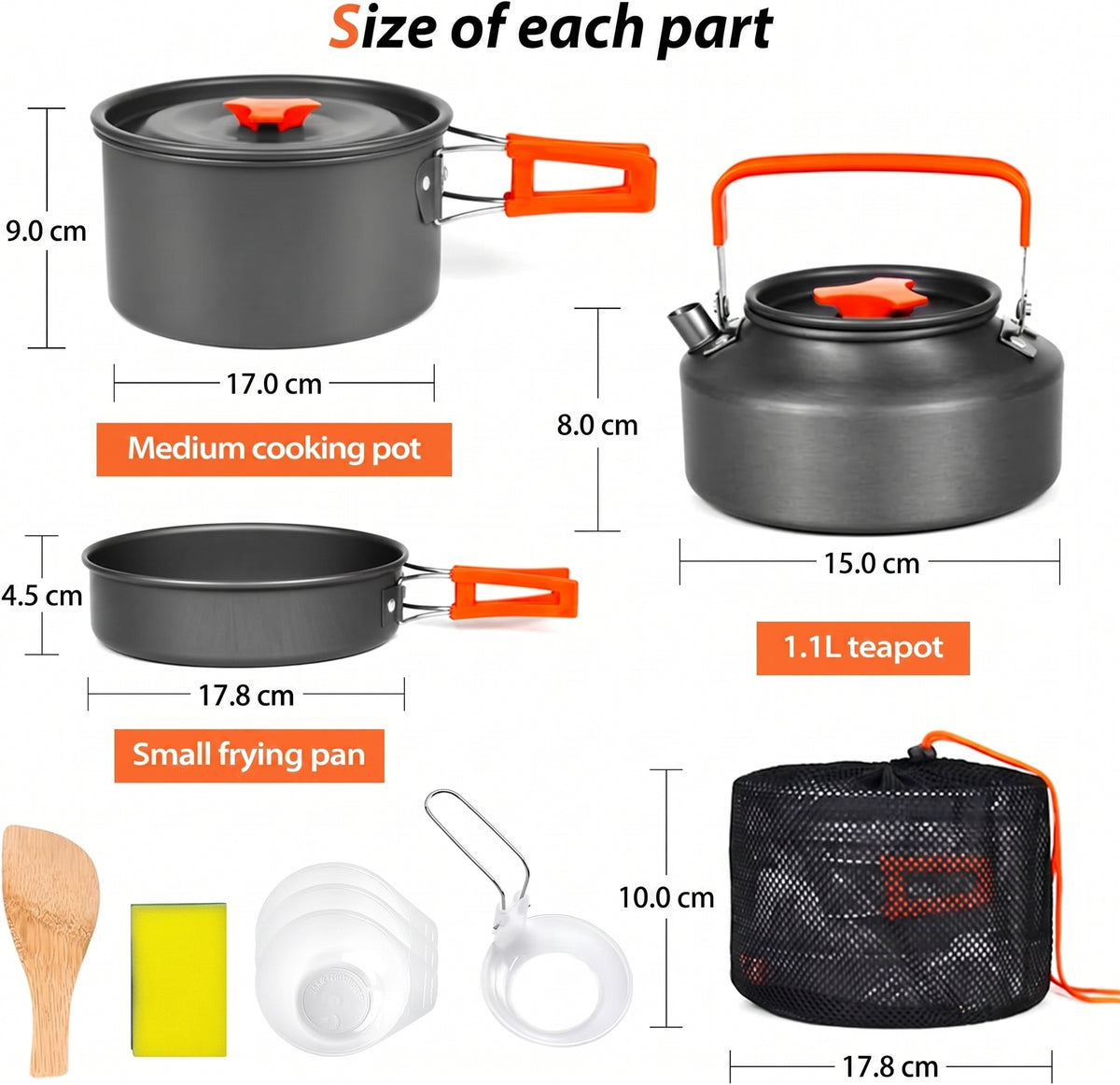 Camping Cookware Set