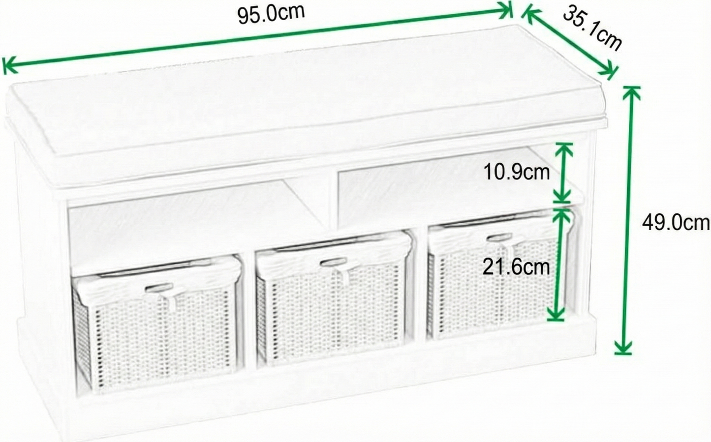 Shoes Storage Bench
