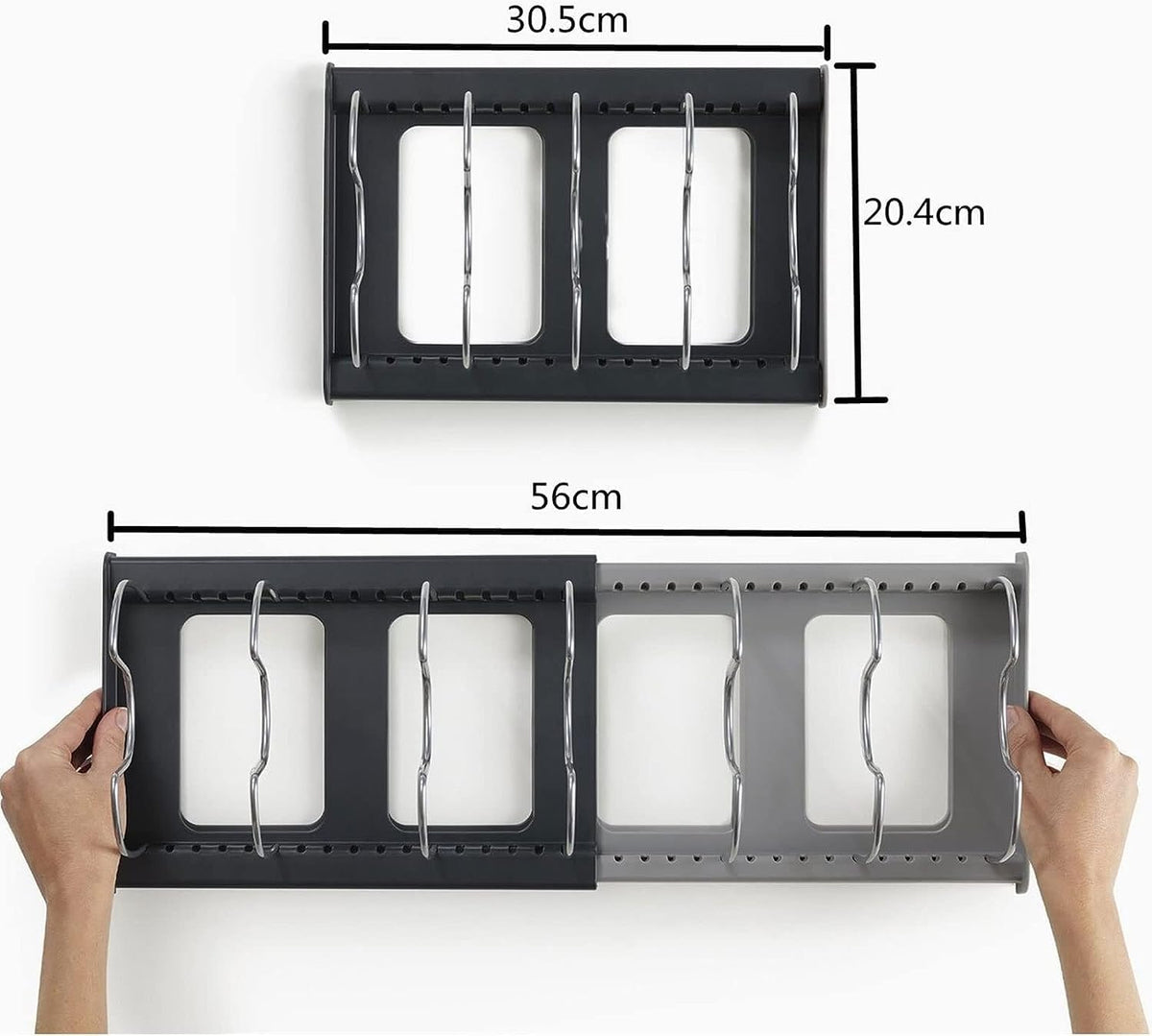 Expandable Cabinet and Shelf Organizer