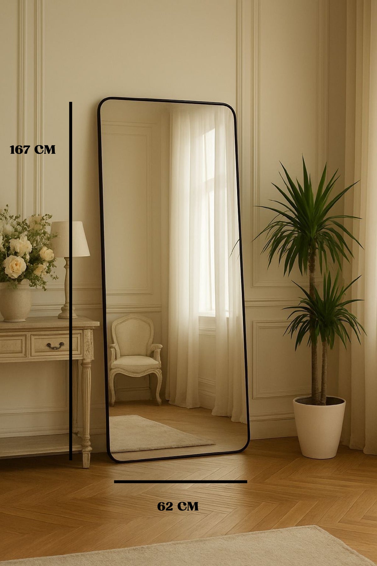 Large Rectangle Mirror