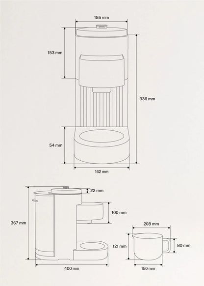 CREATE VEGAN MILK MAKER Vegetable Milk Machine