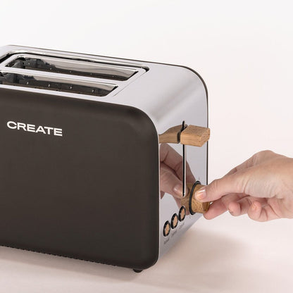 TOAST RETRO - Toaster with wide slots